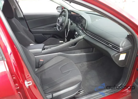 2024 Hyundai Elantra Hybrid Blue из США, поврежденный, VIN KMHLM4DJ1RU106244